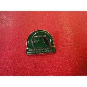 FCCMA Florida City & County management Association metal pin